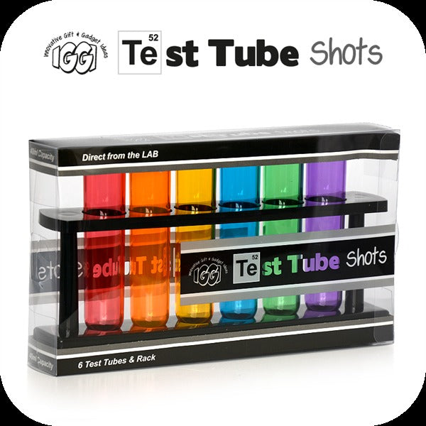 Test Tube Glass Shots - (Set of 6) - IGGI