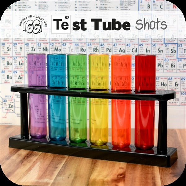 Test Tube Glass Shots - (Set of 6) - IGGI