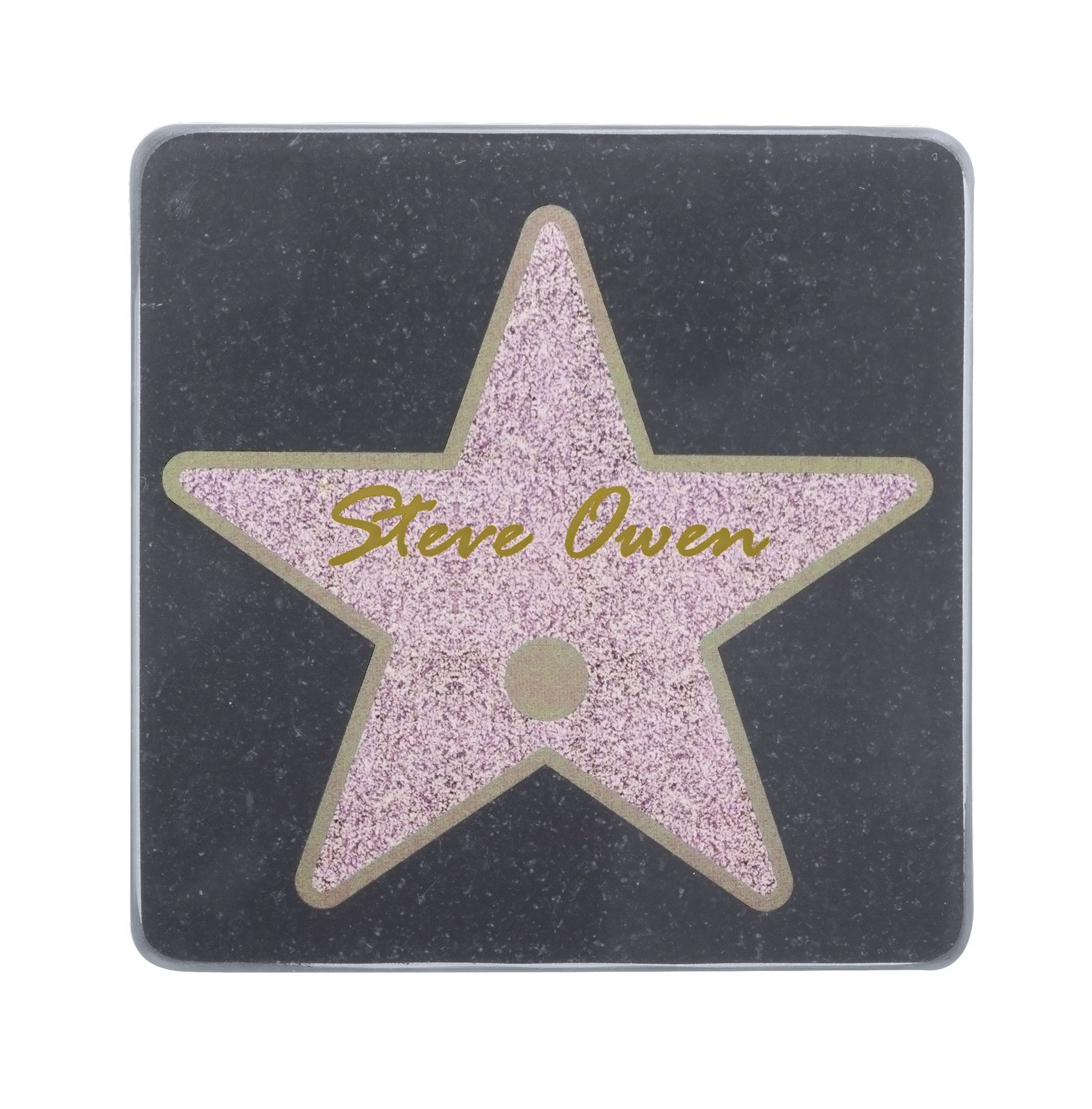 Thumbs Up! Hollywood Star Name Coaster Set