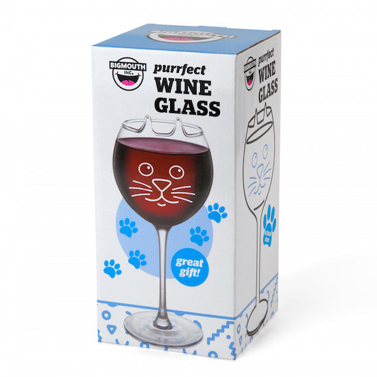 Bigmouth Lit Mrs. Claus Wine Glass