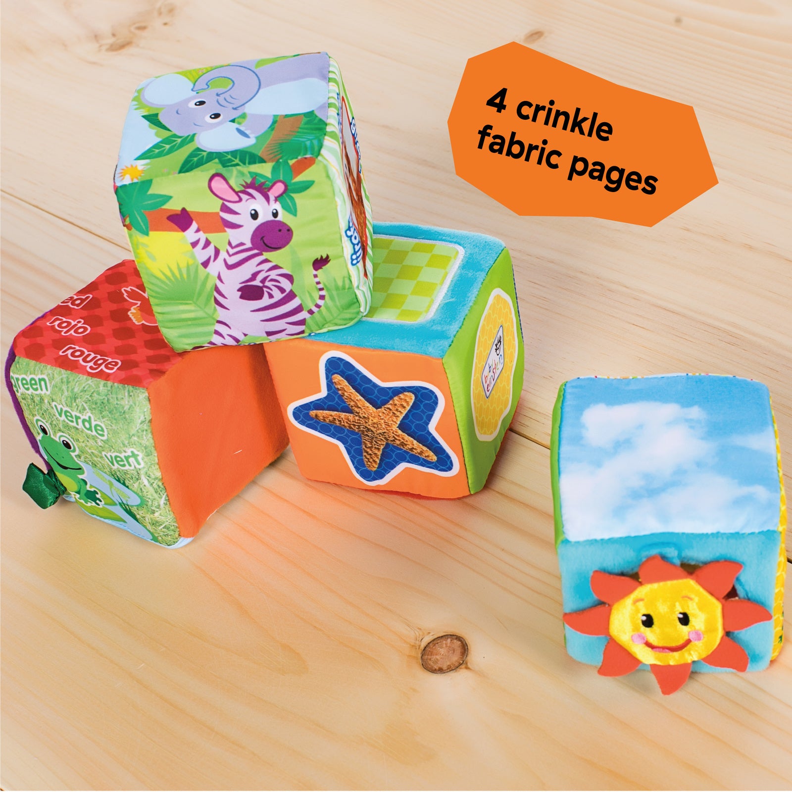 Baby Einstein: Explore & Discover Soft Blocks