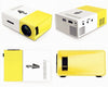 Ape Basics Portable Full Colour LED LCD Video Projector - Yellow