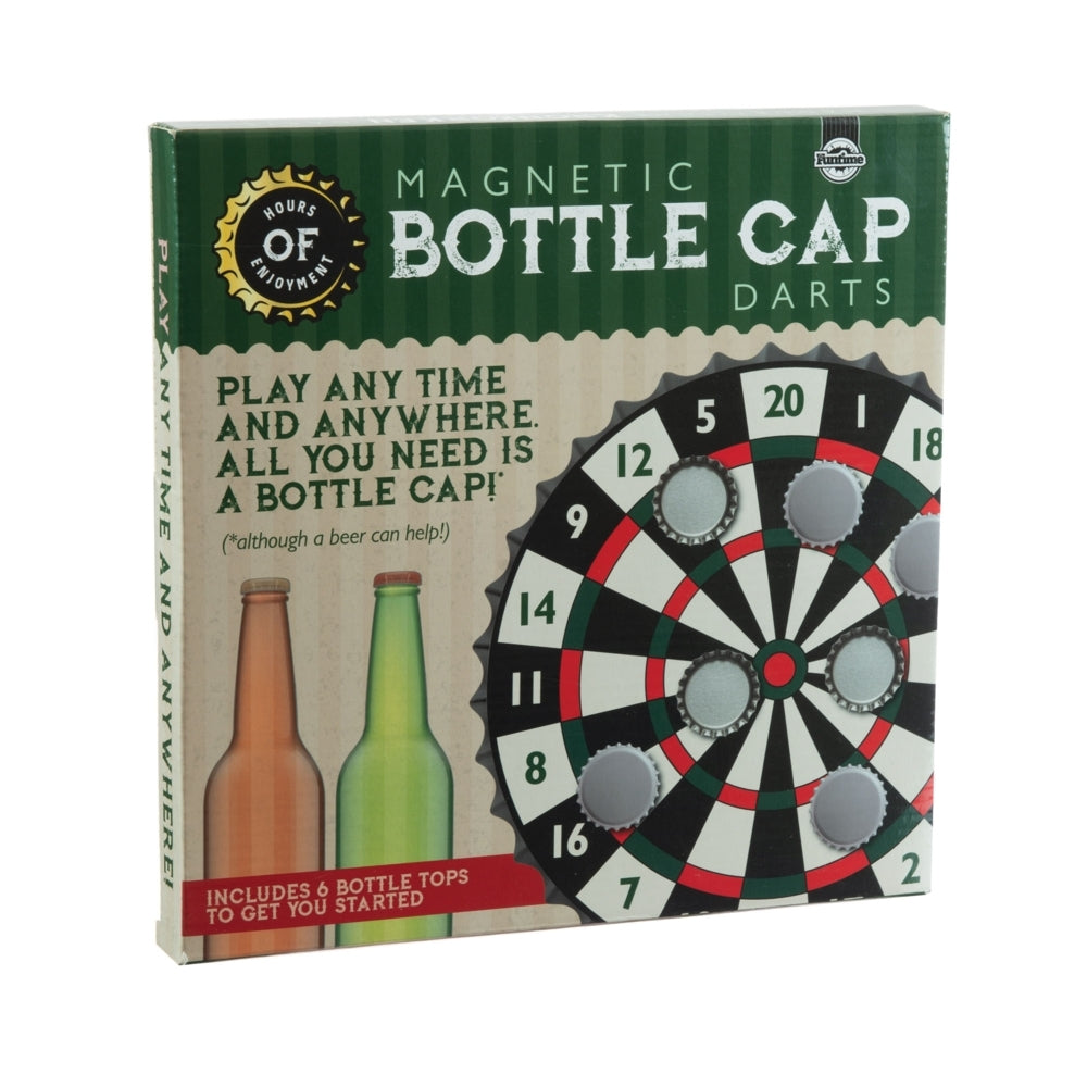 Magnetic Bottle Cap Darts