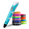 Ape Basics: USB 3D Drawing Printer Pen with Refills - Blue