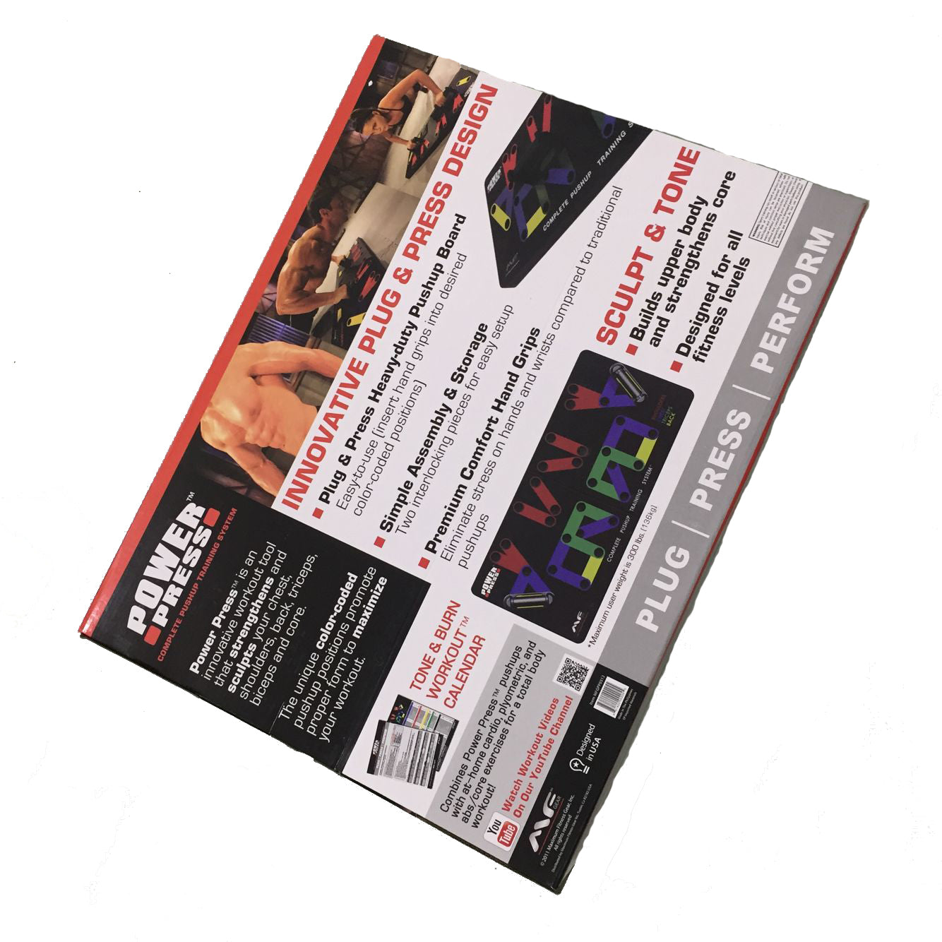 Power Press Multi-Position Push Up Fitness Board