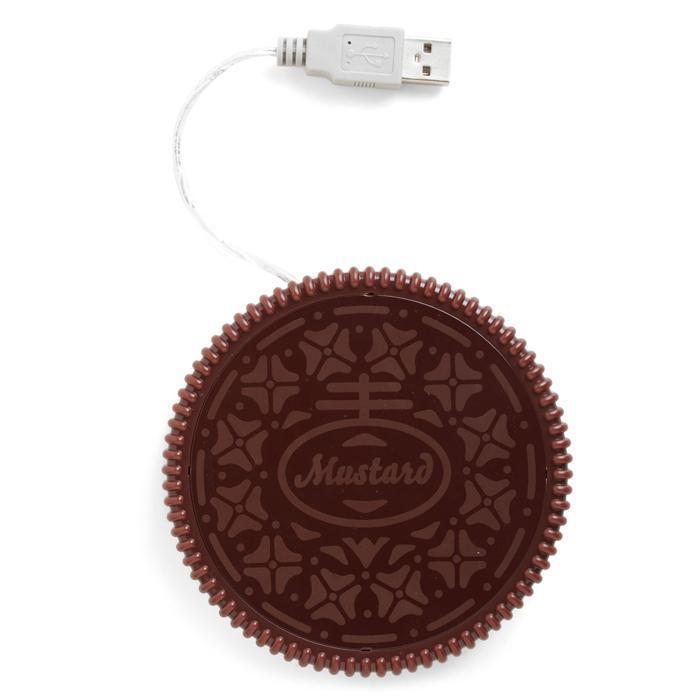 Hot Cookie USB Cup Warmer - Mustard