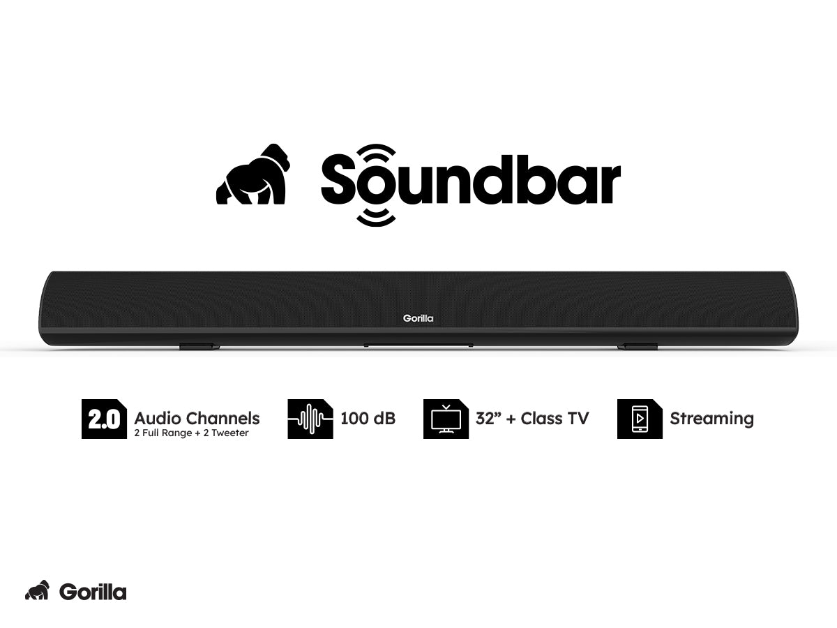 Gorilla 2.0 Channel 120W Soundbar