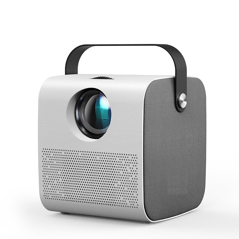 Smart 720p Cube Dual Speaker Projector - Native White