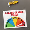 Wine-O-Meter - Fridge Magnet - Just Great Design