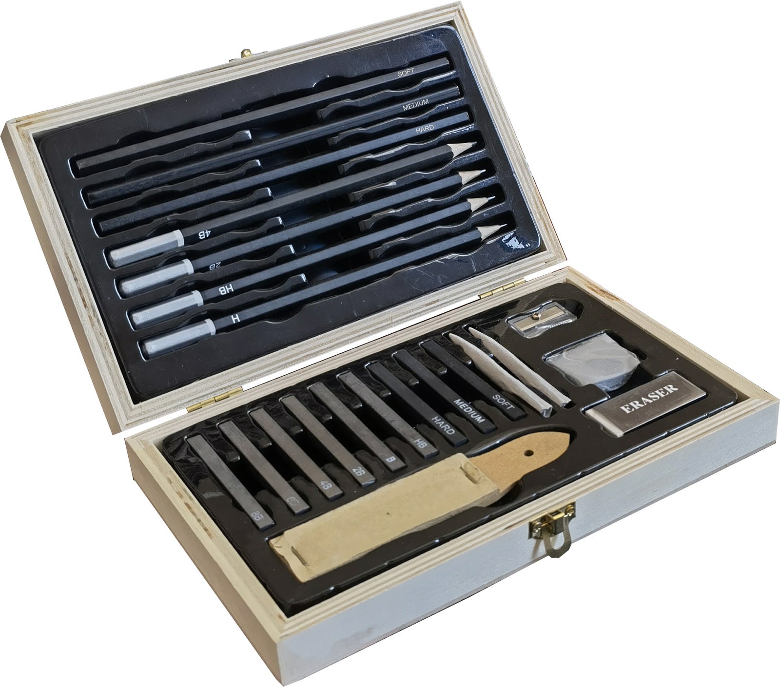 Jasart: Sketching Art - Wooden Box (Set of 22)
