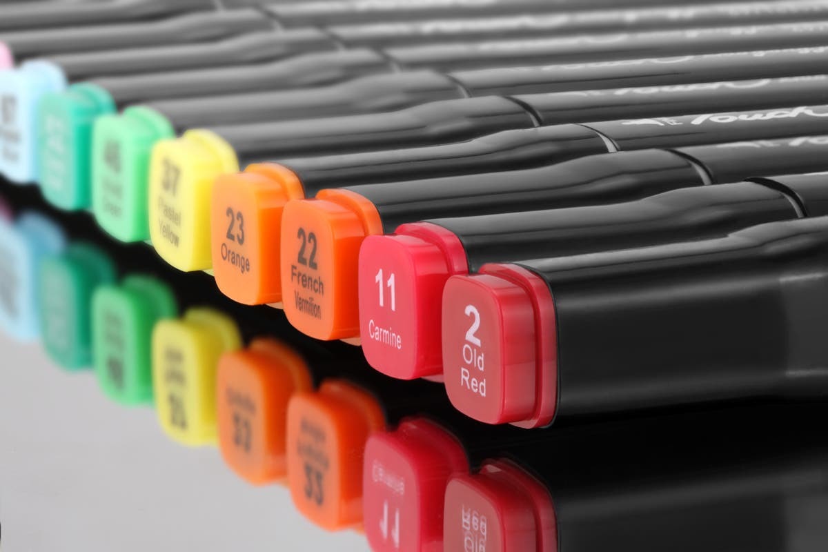80-Piece Colour Marker Set (Black)