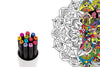 168-Piece Colour Marker Set (Black)