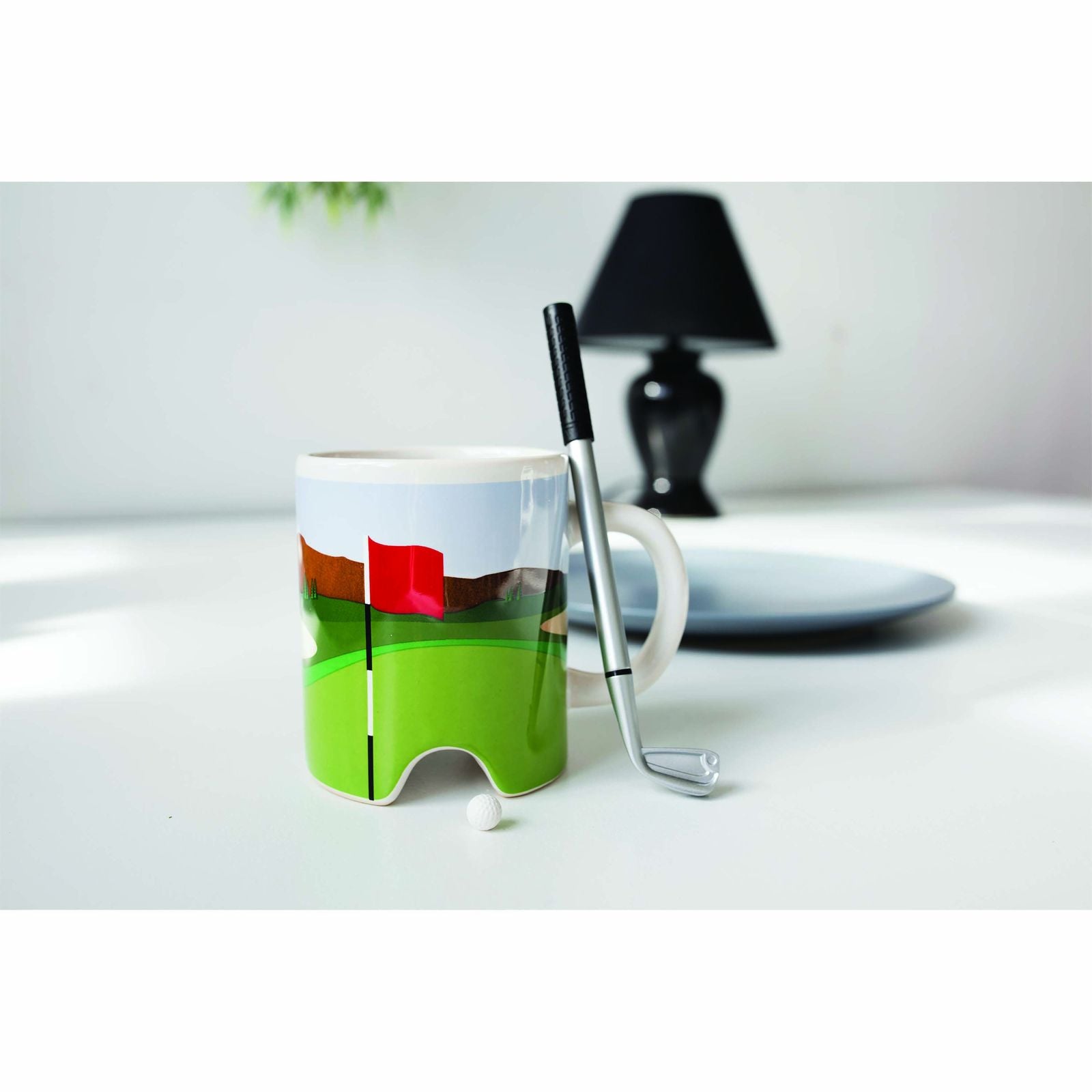 Kikkerland: Putter Cup Novelty Golf Mug (With Pen)