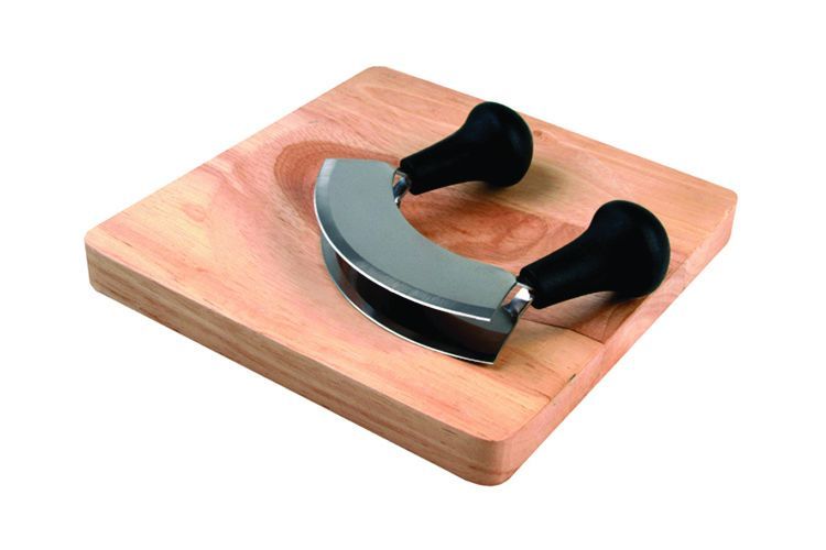 Davis & Waddell: Mezzaluna Chopper & Board