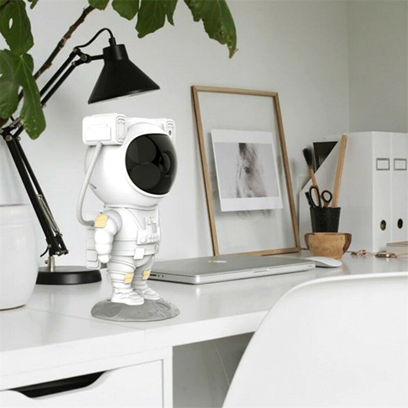 Astronaut Projector Starry Sky USB Lamp - White