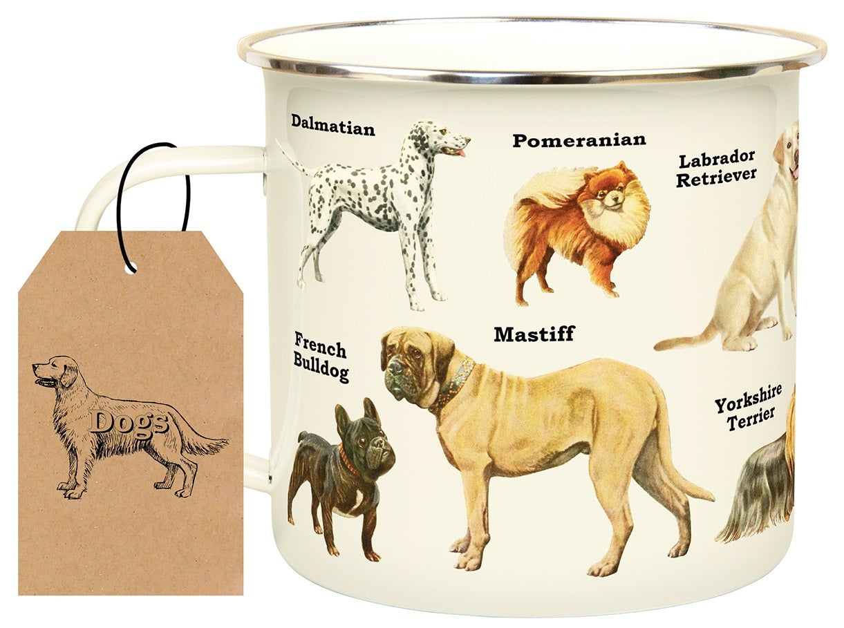 Gift Republic: Dog - Enamel Novelty Mug
