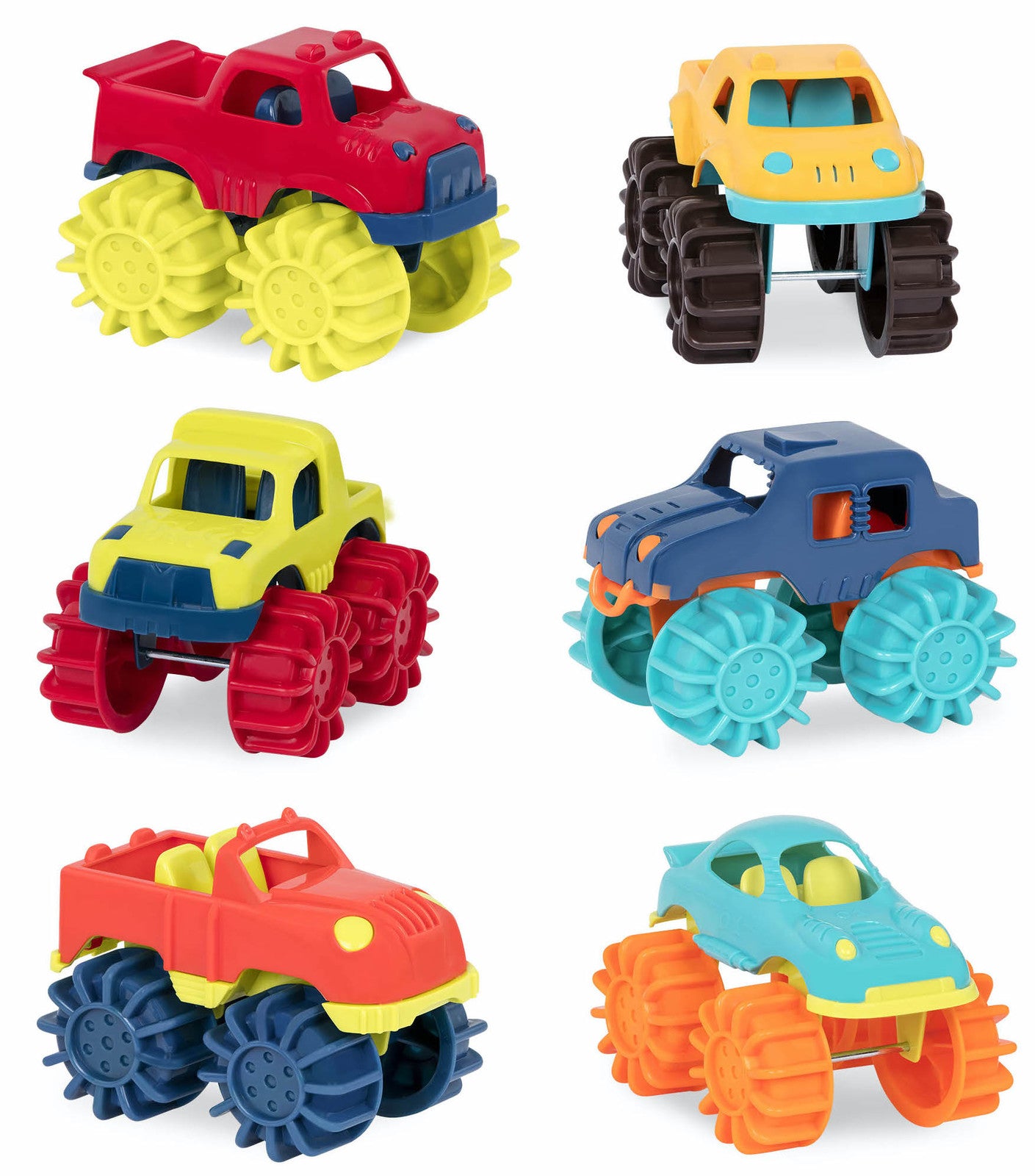 B.Toys: Mini Monster Trucks