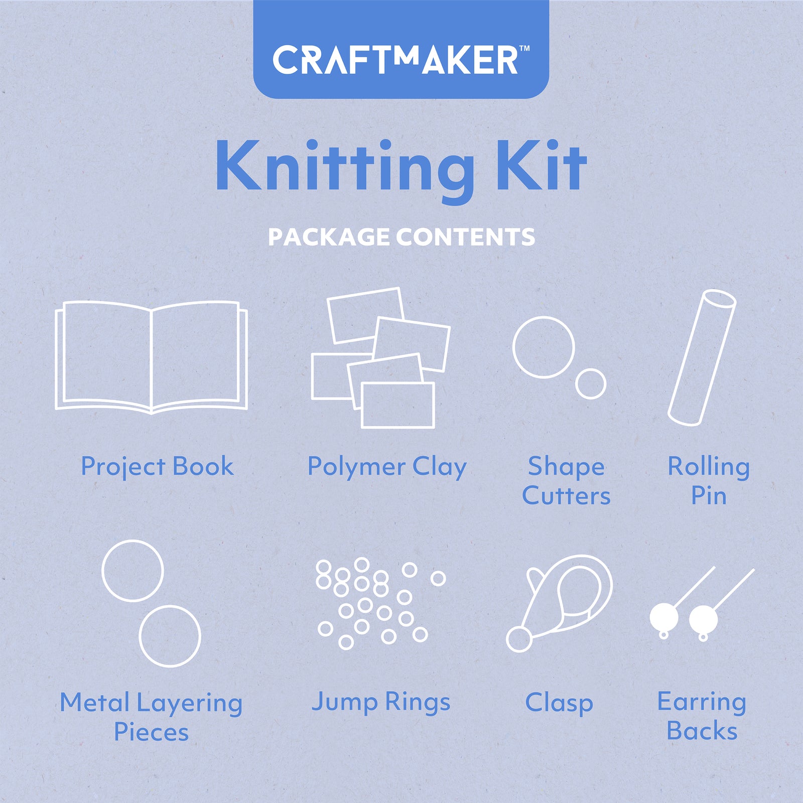 Craft Maker Classic Polymer Clay Jewellery (Kit)