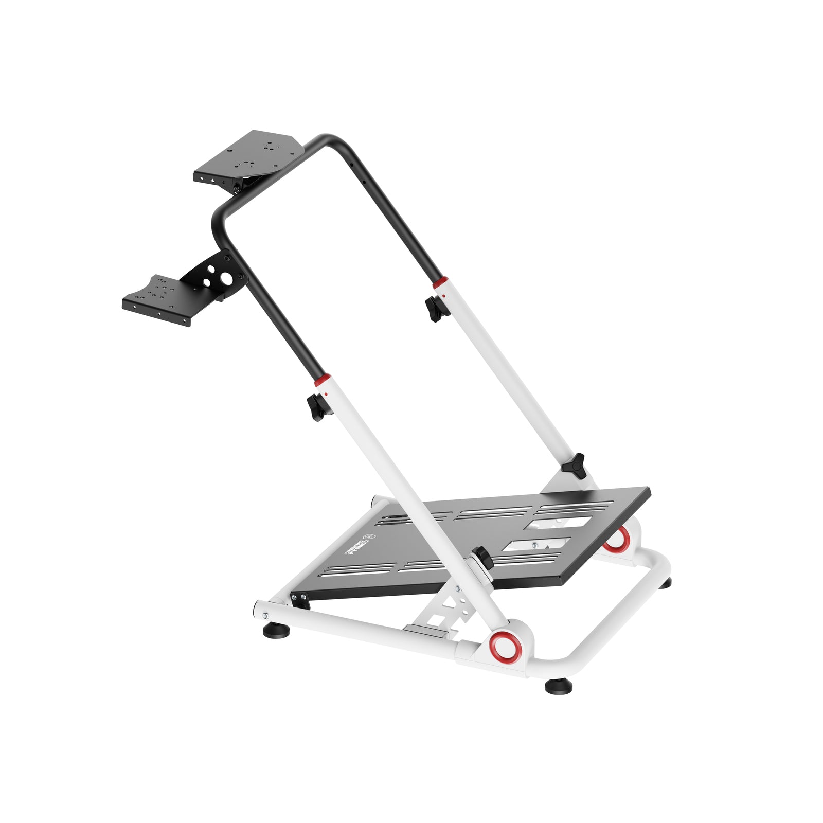 Gorilla Gaming Racing Simulator Wheel Stand - White/Black (PC)