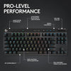 Logitech G PRO X TKL LIGHTSPEED Gaming Keyboard (Black) (PC)