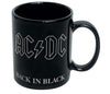 AC/DC - Back in Black Black Ceramic Novelty Mug - iCup Inc