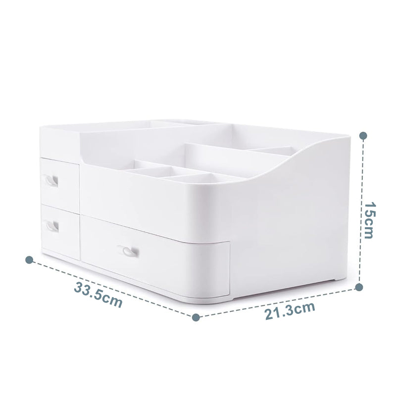 STORFEX Multifunctional Makeup Organizer - White