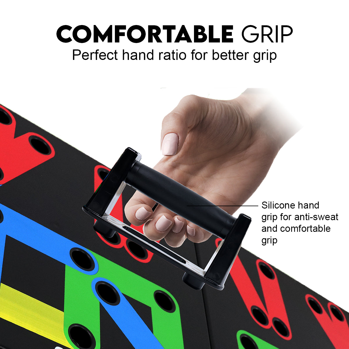 Power Press Multi-Position Push Up Fitness Board