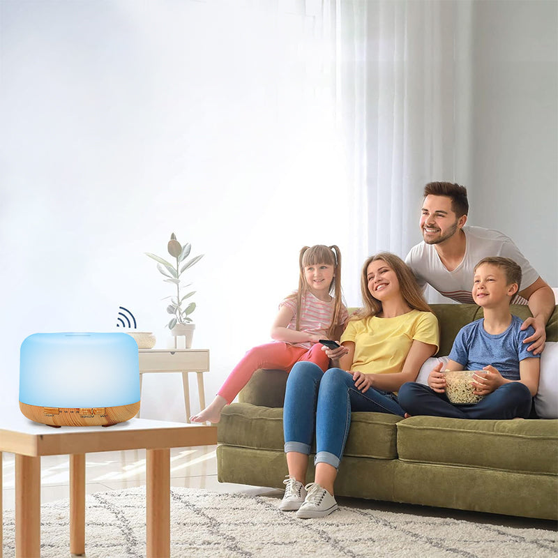 USB LED Light Ultrasonic Air Aroma Humidifier