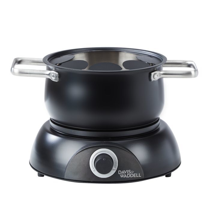Davis & Waddell: Electric Fondue Set - Matte Black