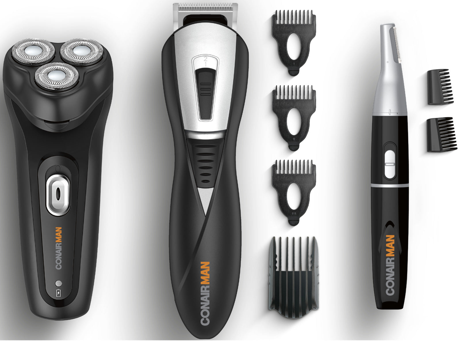 ConairMan: 'Man Kit' Grooming System (VSMK20A) Shaver, Trimmer, Nose clipper