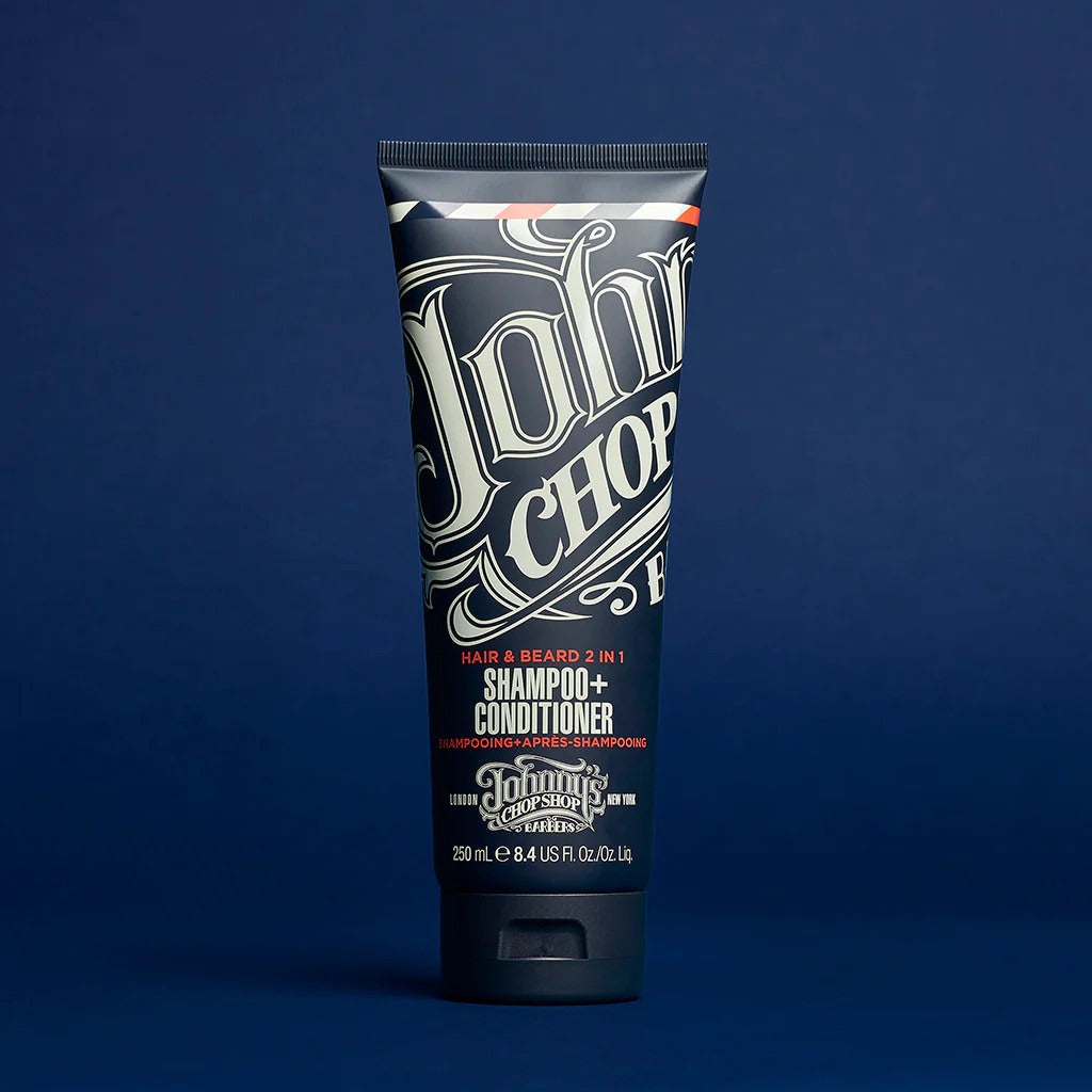 Johnny's Chop Shop: Born Lucky 2-n-1 Shampoo (250ml)