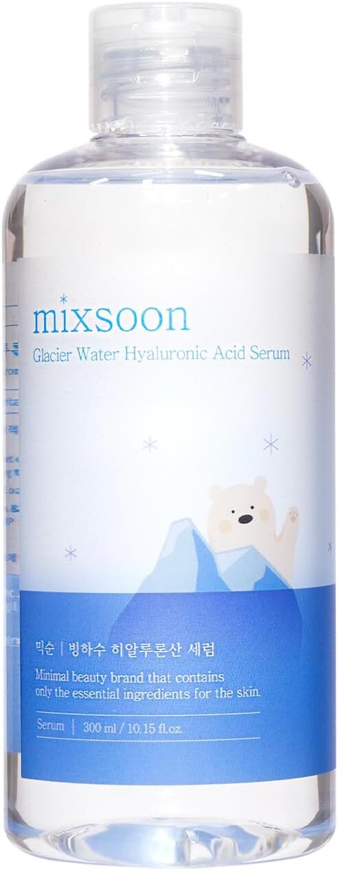 mixsoon: Glacier Water Hyaluronic Acid Serum Jumbo (300ml)