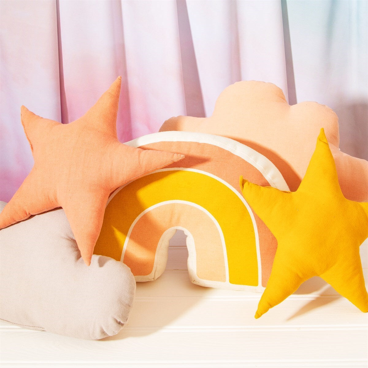 Sass & Belle: Earth Rainbow Shaped Cushion