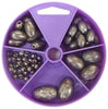 Gillies Dial Pack - Assorted Egg Sinkers x 55