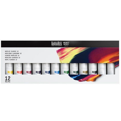 Liquitex: Professional Heavy Body Acrylic - 59ml/Essentials Set of 12