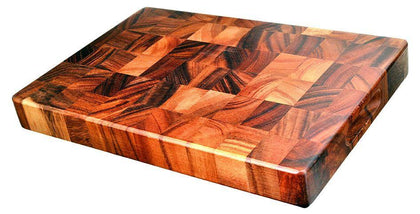 Davis & Waddell: Acacia Wood End Grain Cutting Board (38cm)