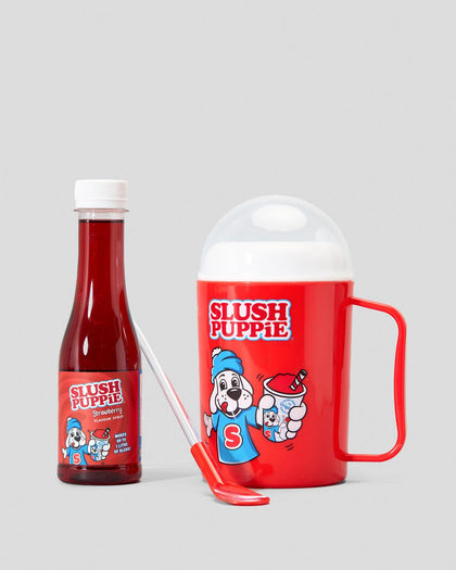 Fizz Creations: Slush Puppie - Making Cup & Strawberry Syrup Set
