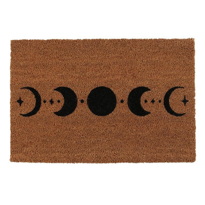 Moon Phase Natural Doormat