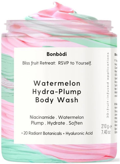 BonBodi: Watermelon Hydra-Plump Body Wash (210g)