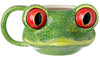 Tree Frog Head Ceramic Shaped Mug (500ml)