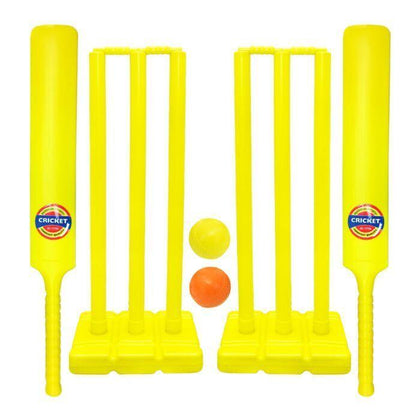 Outdoor Play Complete 2-in-1 Cricket Set