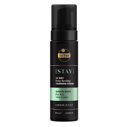 Le Tan: Uber Stay Self Tanning Foam - Green Base (200ml)