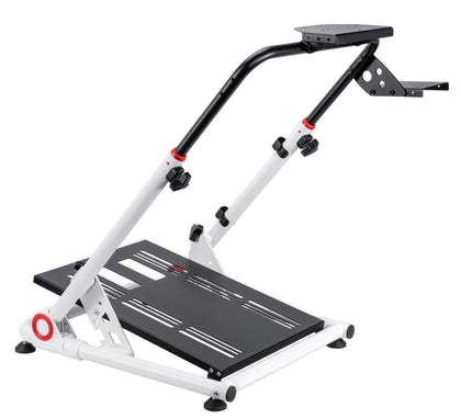 Gorilla Gaming Racing Simulator Wheel Stand - White/Black