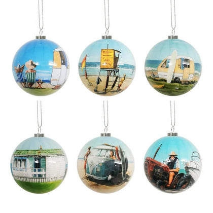 100% NZ: New Zealand Classic Summer Christmas Baubles