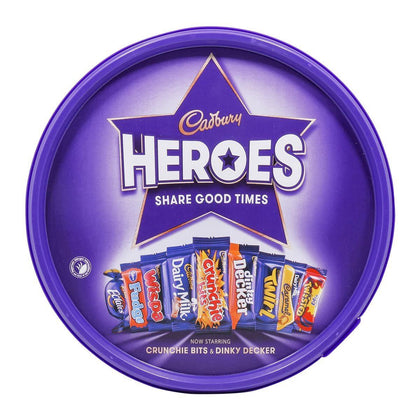 Cadbury Heroes Chocolate Tub 550g