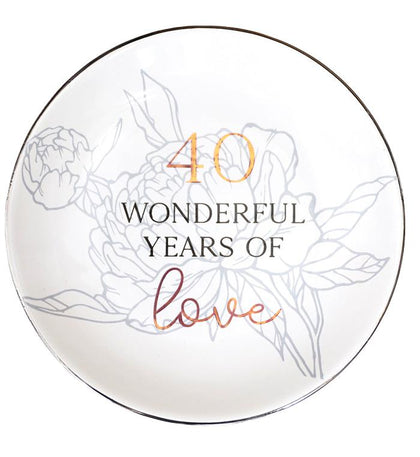 Splosh: Anniversary 40 Trinket Plate