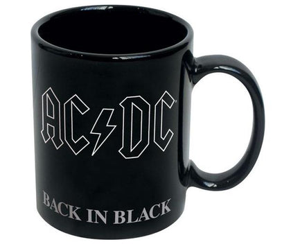 AC/DC - Back in Black Black Ceramic Novelty Mug