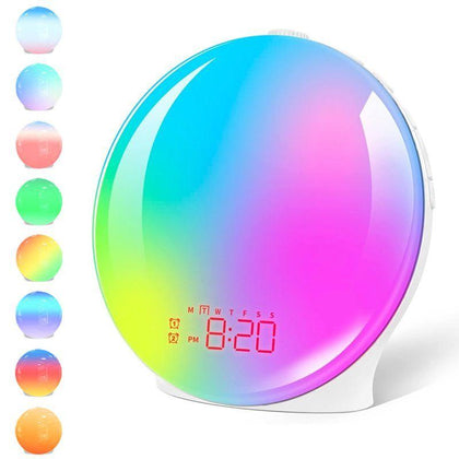 Colorful Wake-Up RGB Alarm Clock