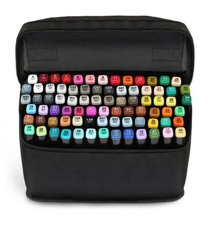 80-Piece Colour Marker Set (Black)