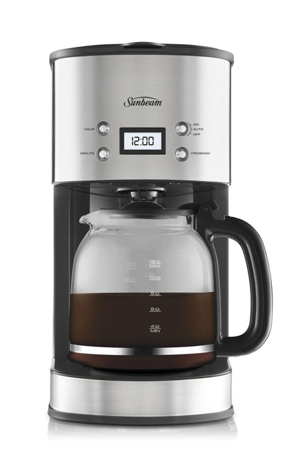 Sunbeam: Auto Brew Stainless Drop Filter Coffee Machine